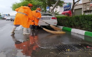 اتمام لایروبی خیابان اصلی مورموری تا هفته آینده