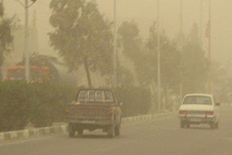 ریزگرد‌ها مناطق مختلف استان ایلام را در برگرفت