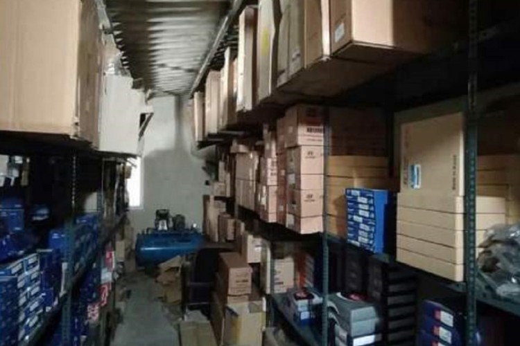 کشف لوازم یدکی قاچاق در ایلام