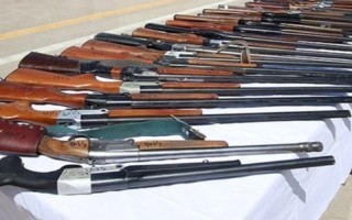 کشف و ضبط 81 قبضه سلاح جنگی و شکاری در ایلام