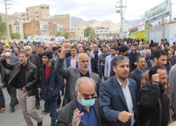 🎥 حضور مردم روزه‌دار استان ایلام در راهپیمایی روز جهانی قدس + فیلم